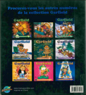 Verso de Garfield (Presses Aventure - carrés) -8- Album Garfield #8