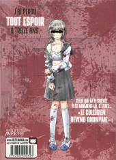 Verso de Anonyme ! -2- Tome 2