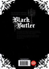 Verso de Black Butler -29- Black Tapioca