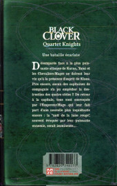 Verso de Black Clover - Quartet Knights -4- Tome 4