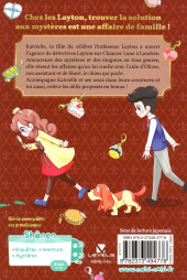 Verso de L'agence de détectives Layton -1- Tome 1