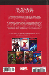 Verso de Marvel Comics : Le meilleur des Super-Héros - La collection (Hachette) -116- Riri Williams Ironheart