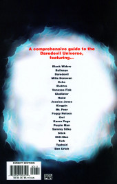 Verso de (DOC) Official Handbook of the Marvel Universe Vol.4 (2004) -5- Daredevil 2004