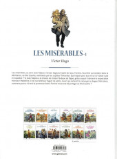 Verso de Les grands Classiques de la littérature en bande dessinée -8a2020- Les Misérables - 1