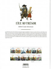 Verso de Les grands Classiques de la littérature en bande dessinée -2a2020- L'île au trésor