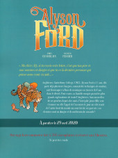 Verso de Alyson Ford -1HC- Le temple du jaguar