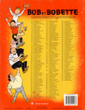 Verso de Bob et Bobette (3e Série Rouge) -245a2003- Les sept pions