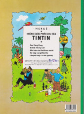 Verso de Tintin (en langues étrangères) -11Vietnamien- Bì mât tàu ky lân