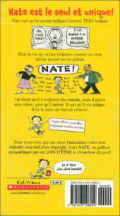 Verso de Nate -1- Nate, le seul et unique
