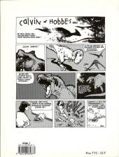 Verso de Calvin et Hobbes -4- Debout, tas de nouilles !