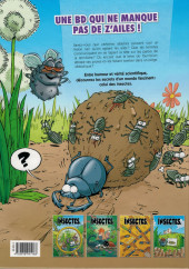 Verso de Les insectes en bande dessinée -1a2017- Tome 1