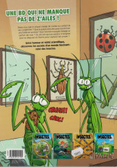 Verso de Les insectes en bande dessinée -2a2017- Tome 2