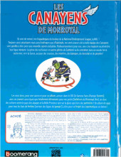 Verso de Les canayens de Monroyal - Les Hockeyeurs -4a2015- Rondelle de gruyère!
