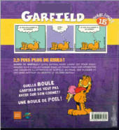 Verso de Garfield (Presses Aventure - carrés) -INT15- Poids Lourd - 15