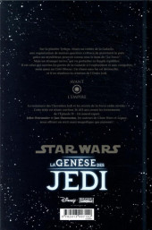 Verso de Star Wars - La Genèse des Jedi -INT- Intégrale