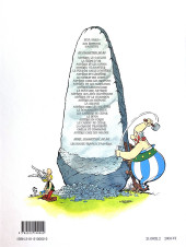Verso de Astérix (Hachette) -2a2003- La Serpe d'or