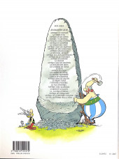 Verso de Astérix (Hachette) -15b2007- La Zizanie
