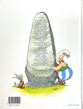 Verso de Astérix (Hachette) -17c2006- Le Domaine des dieux