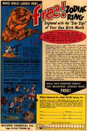 Verso de Adventures of the Jaguar (1961) -3- Issue # 3