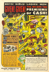 Verso de Adventures of the Jaguar (1961) -9- Issue # 9