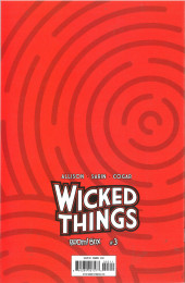 Verso de Wicked Things -3- Issue #3