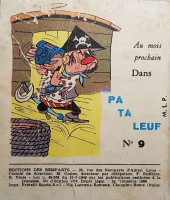 Verso de Pifalo (poche) -9- Pataleuf et Pipette : La valise aux billets