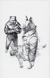 Verso de (AUT) Guarnido - Sketchy characters : artwork of Juanjo Guarnido