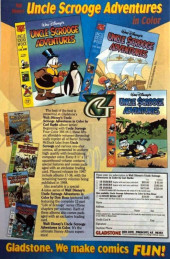 Verso de Uncle $crooge (5) (Gladstone - 1993) -303- Issue # 303