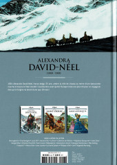 Verso de Les grands Personnages de l'Histoire en bandes dessinées -43- Alexandra David-Néel
