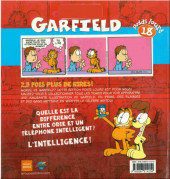 Verso de Garfield (Presses Aventure - carrés) -INT18- Poids Lourd - 18