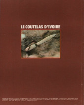 Verso de Rahan (2e Série - Vaillant) (Nouvelle Collection) -292- Le coutelas d'ivoire