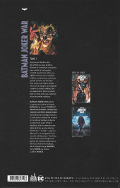 Verso de Batman Joker War -1- Tome 1