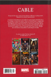 Verso de Marvel Comics : Le meilleur des Super-Héros - La collection (Hachette) -119- Cable