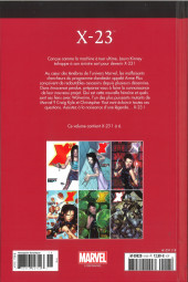 Verso de Marvel Comics : Le meilleur des Super-Héros - La collection (Hachette) -118- X-23