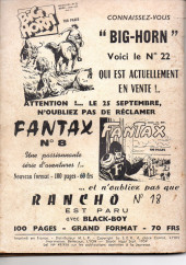 Verso de Fantasia (1re série - SER puis Edi Europ) -29- Black Boy : Faux-monnayeurs - 1