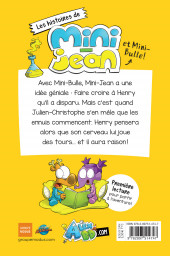 Verso de Les histoires de Mini-Jean et Mini-Bulle! -1- Un drôle de tour