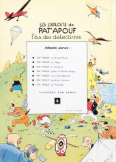Verso de Pat'Apouf -12'- Pat'Apouf et le vol des Bijoux