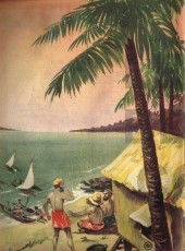 Verso de Junior (Les Grands Héros) -7- Les voyageurs du Kon-Tiki