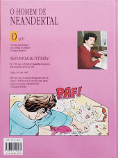 Verso de Aventuras de Herb Krox - O homem de neandertal