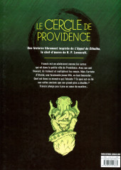 Verso de Le cercle de Providence -1- L'Appel