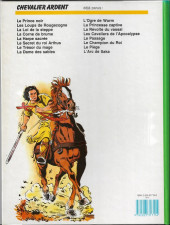 Verso de Chevalier Ardent -15a1987- Le piège