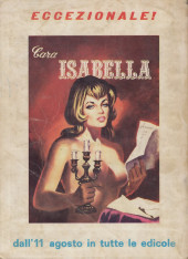 Verso de Isabella (2e série) -94- Il torneo della vergine