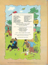 Verso de Tintin (Historique) -16B39- Objectif Lune