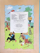 Verso de Tintin (Historique) -4B35- Les cigares du pharaon