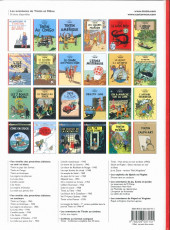 Verso de Tintin (Historique) -3d2010- Tintin en amérique