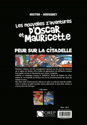Verso de Oscar et Mauricette (Les Nouvelles z'aventures d') -3- Peur sur la citadelle