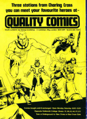 Verso de Warrior (1982) -3- Issue # 3