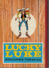 Verso de Lucky Luke (en espagnol - éditeurs divers) -a1968- Los Primos Dalton