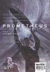 Verso de Prometheus : Life and death -2- Prometheus