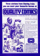 Verso de Warrior (1982) -4- Issue # 4